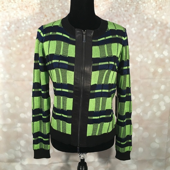 Rondina New York Double Zip Up Cardigan - Picture 1 of 8